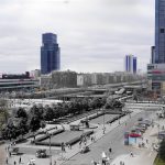 zdjęcie przedstawia Warszawę Centralną