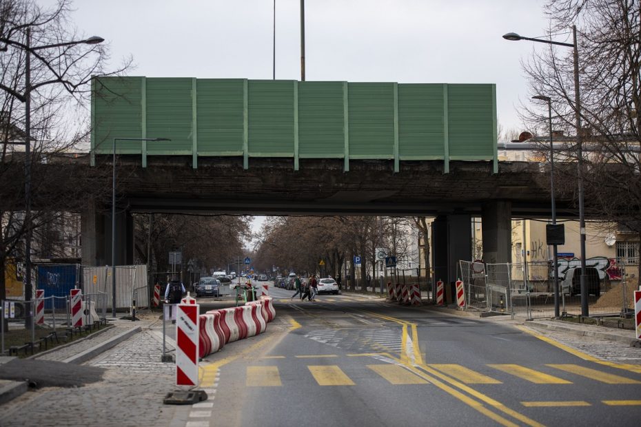 Zdjęcie przedstawia ulicę Paryską.